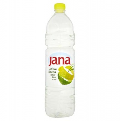 Ásványvíz, ízesített, JANA, 1,5 l, citrom-limetta